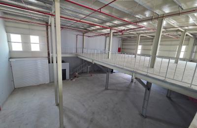 Workshop/Factory for Rent in Al Layyan – 10,962 Sqft (G+M) | 10M Ceiling | 55 AED/Sqft | High Power