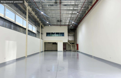 Premium Green Warehouse for Rent in Umm Ramool – 2,796 Sqft | Mezzanine Office | 15 KW Power | Security & Climate Control | AED 210,000 Annually